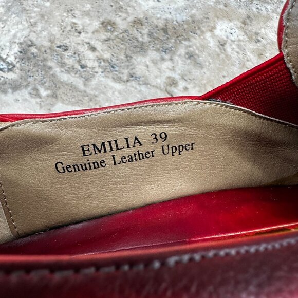 Spring Step L’artiste Loafer Womens ReddishLeather Floral Emilia EU 39/US 8.5 - Picture 9 of 11